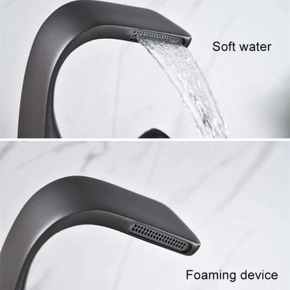 Modern Bathroom Sink Faucet with Hot and Cold Water Features
