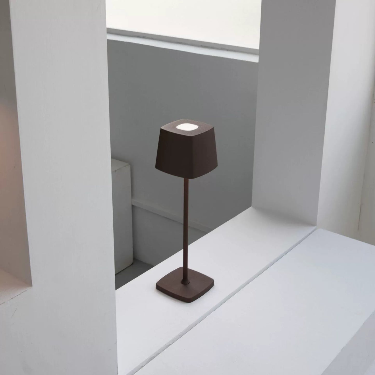 Cordless Portable Square Table Lamp