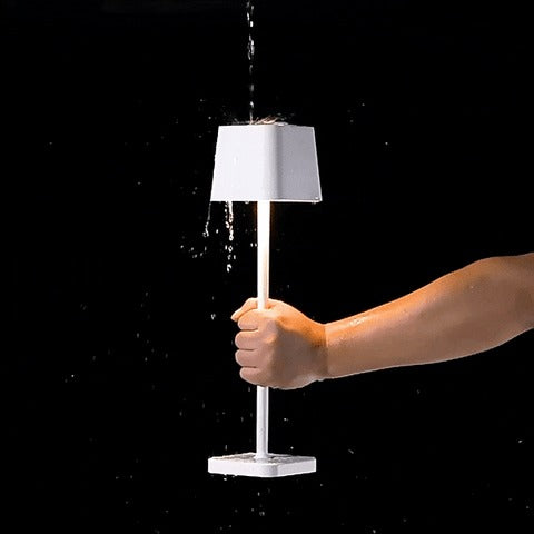 Cordless Portable Square Table Lamp
