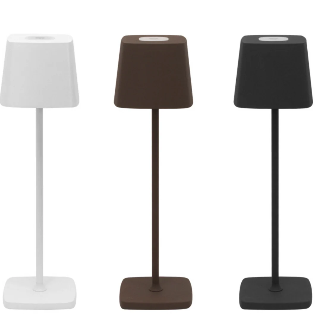 Cordless Portable Square Table Lamp