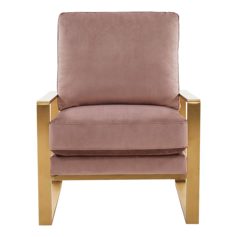 Emil Velvet Accent Armchair