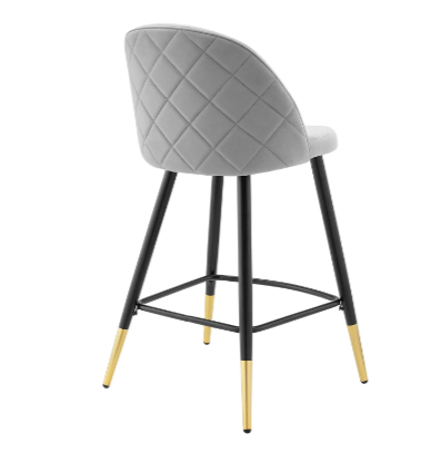 Corine Performance Velvet Counter Stools - Set of 2