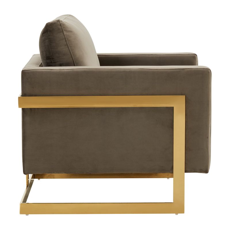 Elton Velvet Accent Armchair