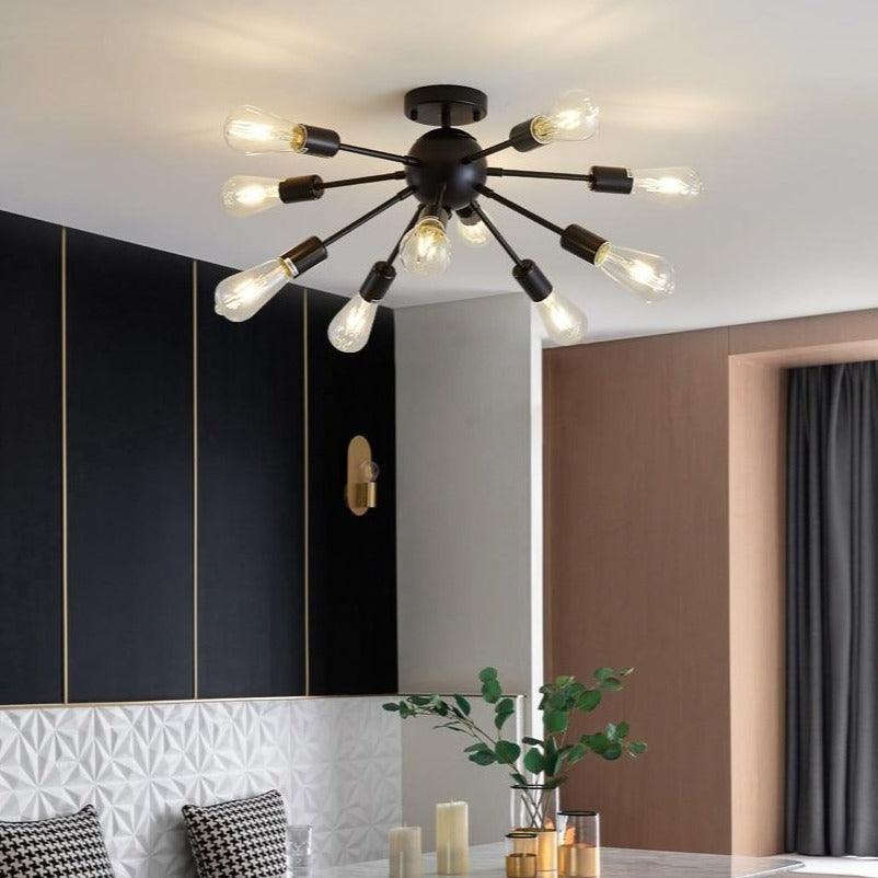 Multi-Bulb Modern Light Fixture