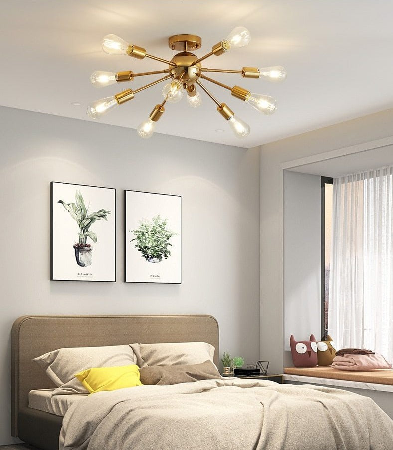 Multi-Bulb Modern Light Fixture