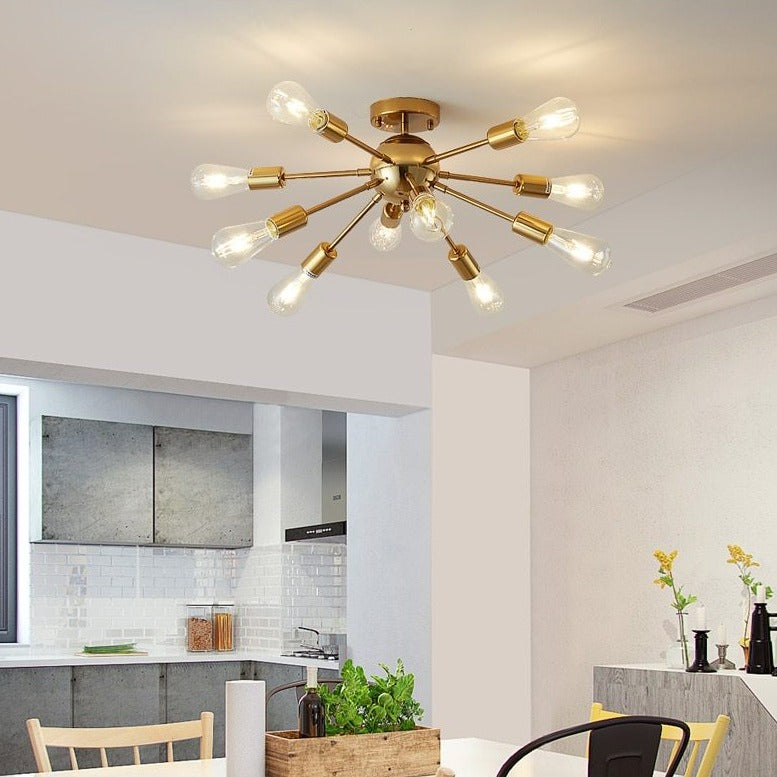 Multi-Bulb Modern Light Fixture