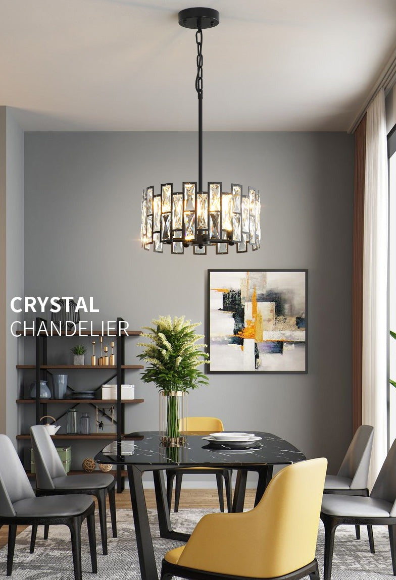 Modern Glass Crystal Chandelier
