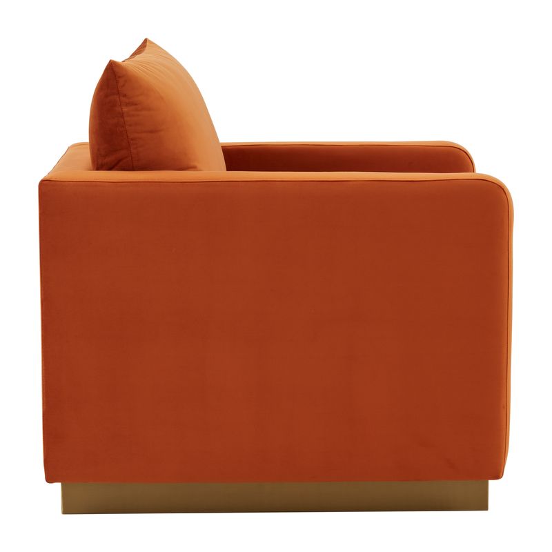 Elvira Velvet Accent Armchair