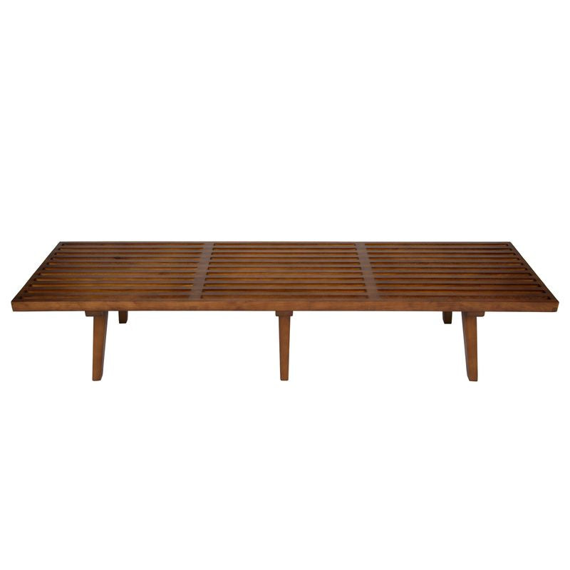 EMFURN Mid-Century Inwood Platform Bench - 6 Feet