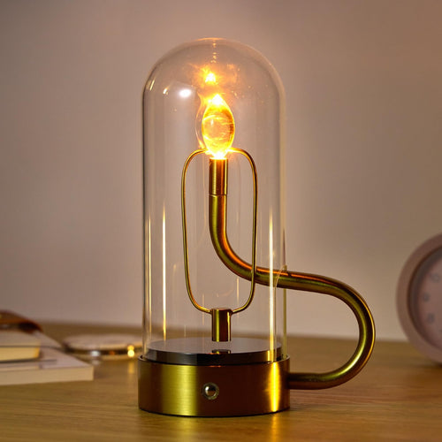 Rechargeable Modern Swing Candle Lamp
