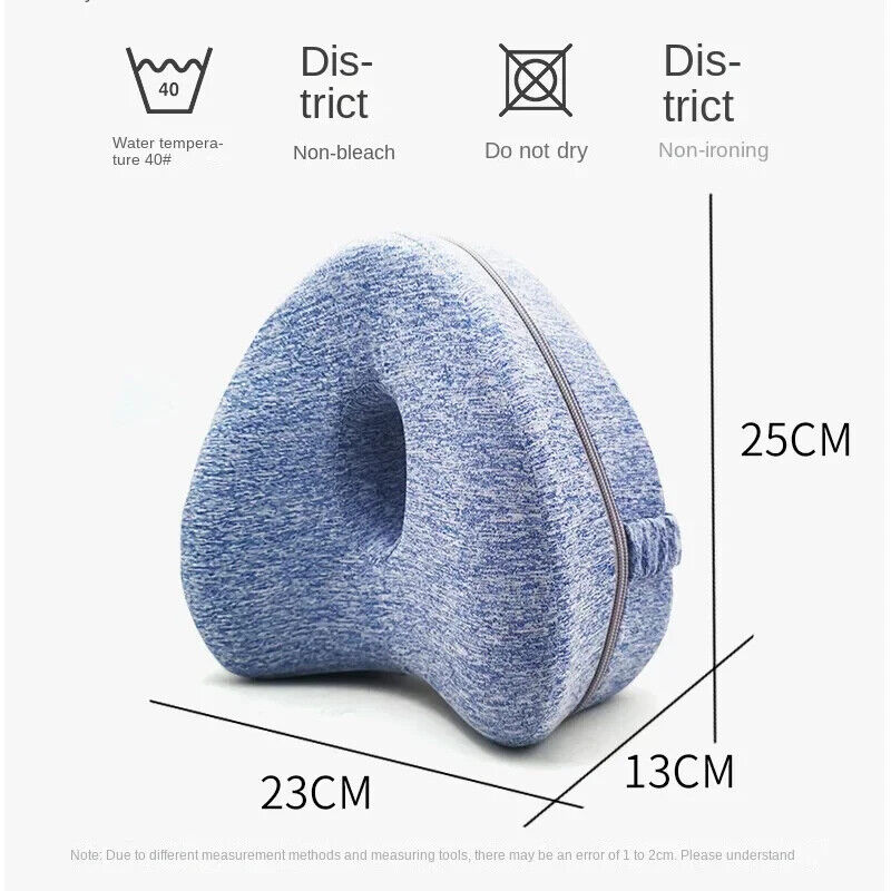 Emfurn Comfort Knee Pillow w/ Strap for Side Sleepers