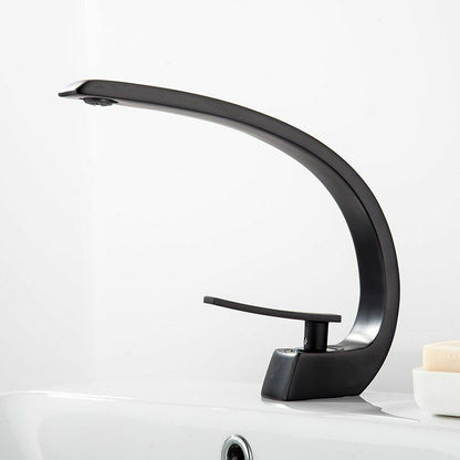 Full Copper Basin Faucet for Bathroom Sink with Hot and Cold Water Controls