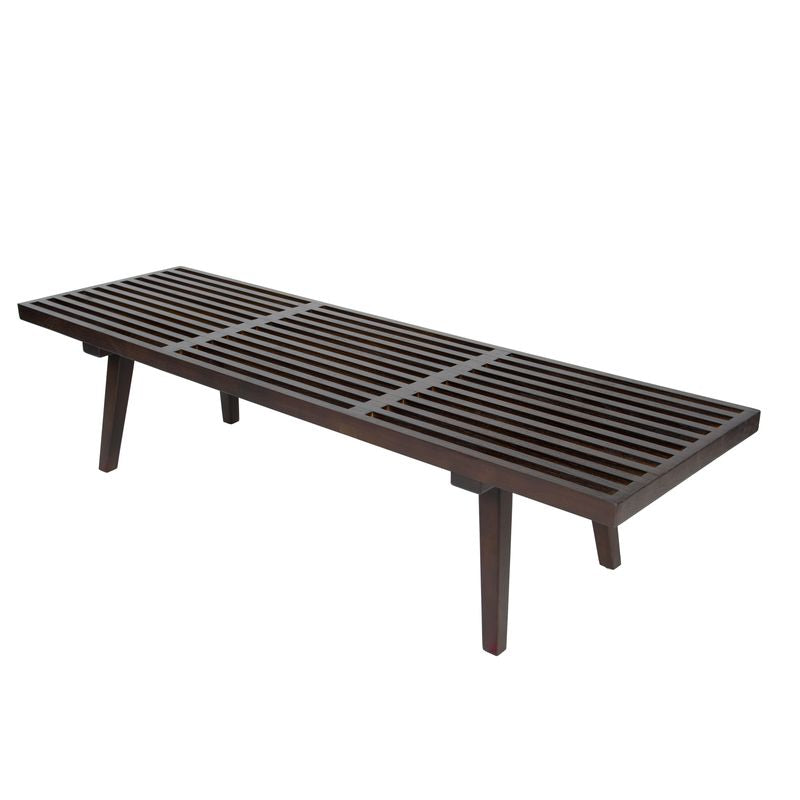 EMFURN Mid-Century Inwood Platform Bench - 5 Feet