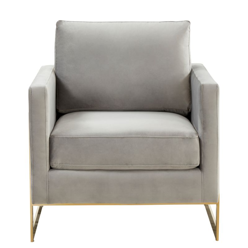 Elton Velvet Accent Armchair