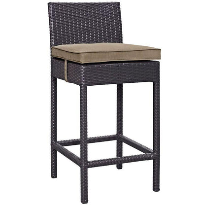 Lucy Outdoor Patio Fabric Bar Stool - living-essentials