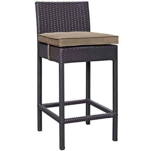Lucy Outdoor Patio Fabric Bar Stool - living-essentials