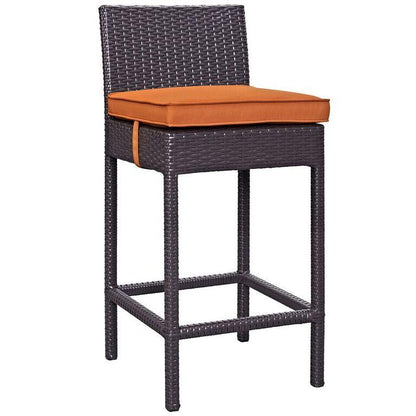 Lucy Outdoor Patio Fabric Bar Stool - living-essentials