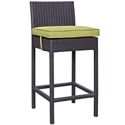 Lucy Outdoor Patio Fabric Bar Stool - living-essentials