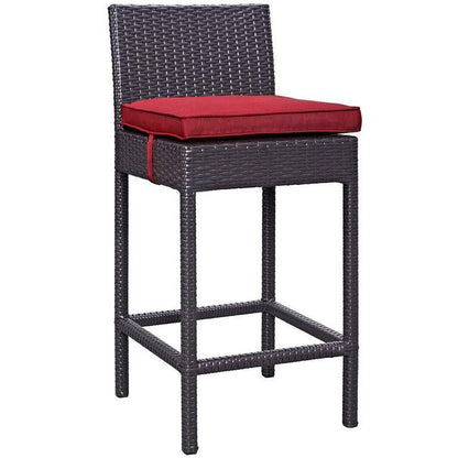 Lucy Outdoor Patio Fabric Bar Stool - living-essentials