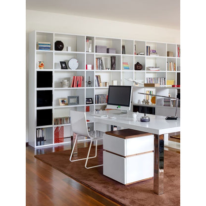 MULTI 71" TABLE TOP W/ SQUARE CHROME LEGS - living-essentials