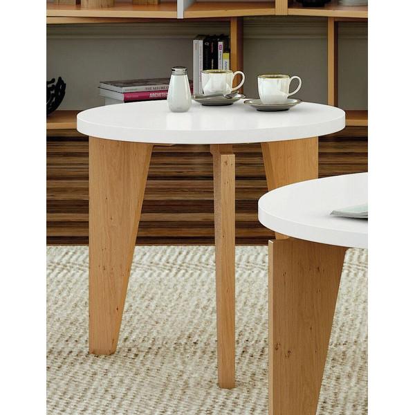 Rebel White End Table – EMFURN