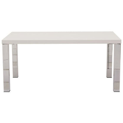 MULTI 63" TABLE TOP W/ SQUARE CHROME LEGS - living-essentials