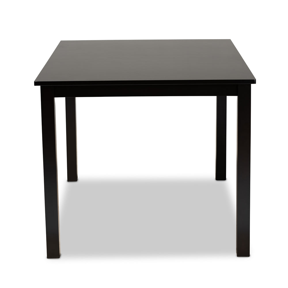 Eva Modern and Contemporary Rectangular Wood Dining Table