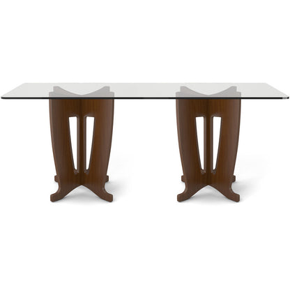 Janet Double Sleek Dining Table - living-essentials