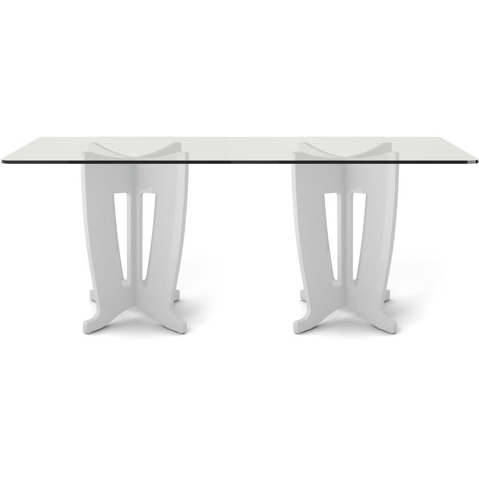 Janet Double Sleek Dining Table - living-essentials