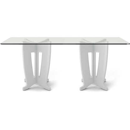 Janet Double Sleek Dining Table - living-essentials