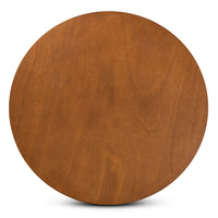 Alayna Modern and Contemporary Finished 35-Inch-Wide Round Wood Dining Table