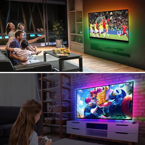 DIY HDTV Computer Monitor Neon Backlight