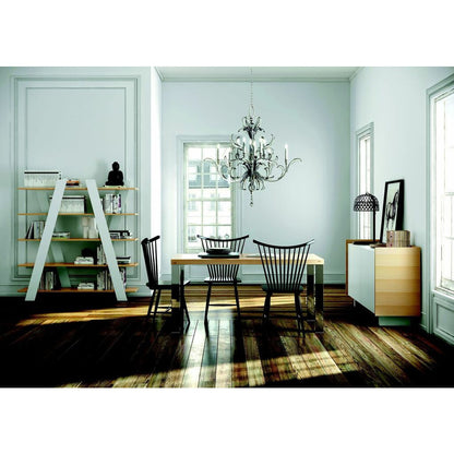 MULTI 71" TABLE TOP W/ SQUARE CHROME LEGS - living-essentials