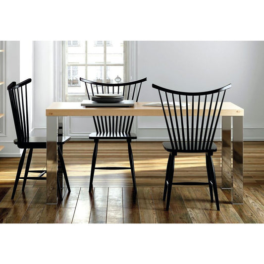 MULTI 63" TABLE TOP W/ SQUARE CHROME LEGS - living-essentials