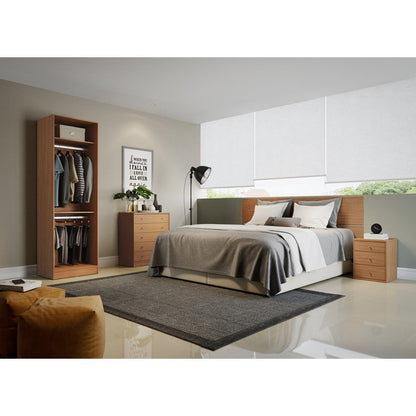 Chelsea 1.0 - 27.55 inch Wide Double Hanging Closet with 2 Doors - living-essentials