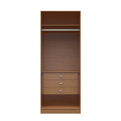 Chelsea 2.0 - 35.43 inch Wide Basic Wardrobe Closet 2 with 3 Drawers - living-essentials