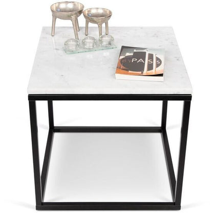 PRAIRIE 20x20 MARBLE END TABLE - living-essentials