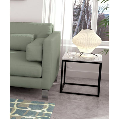 PRAIRIE 20x20 MARBLE END TABLE - living-essentials