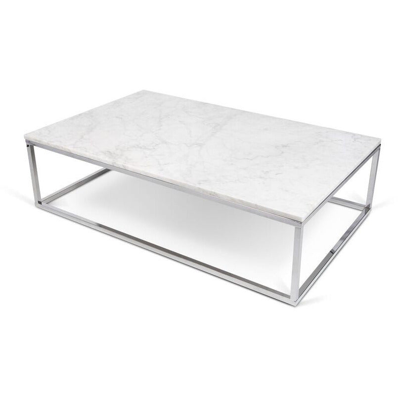 PRAIRIE 47x30 MARBLE COFFEE TABLE - living-essentials