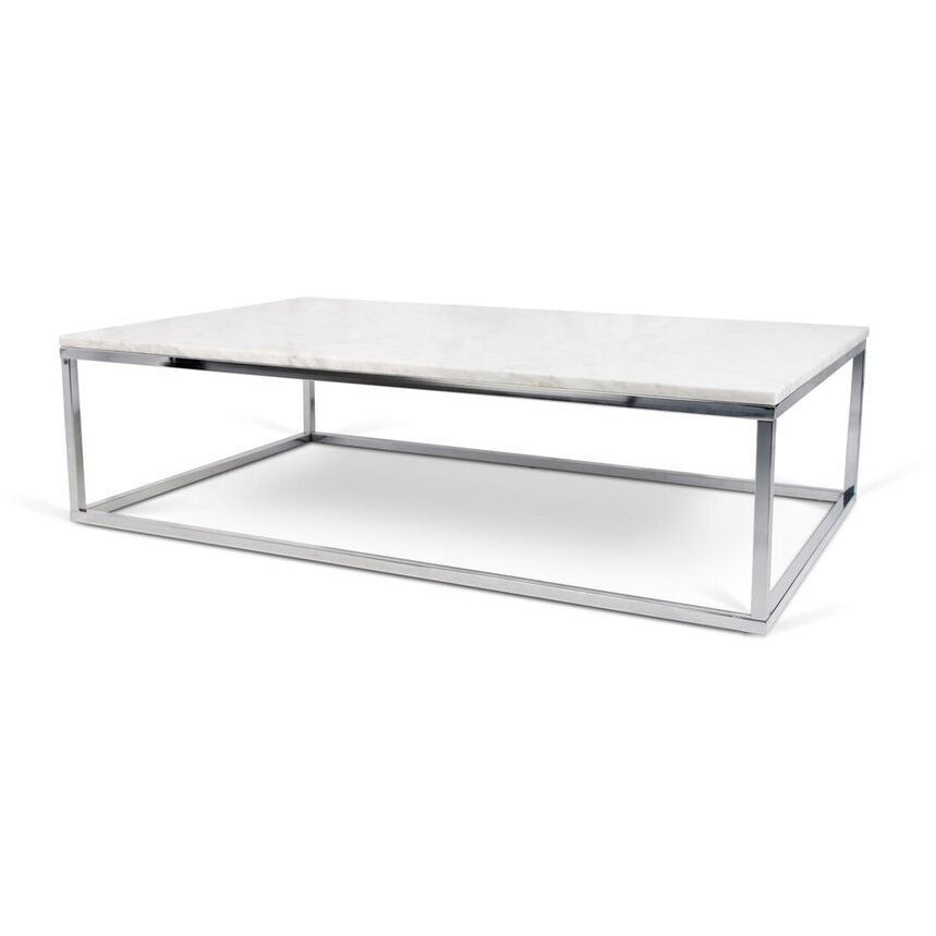 PRAIRIE 47x30 MARBLE COFFEE TABLE - living-essentials