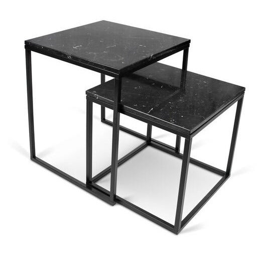 PRAIRIE NESTING TABLES WITH MARBLE TOPS - living-essentials