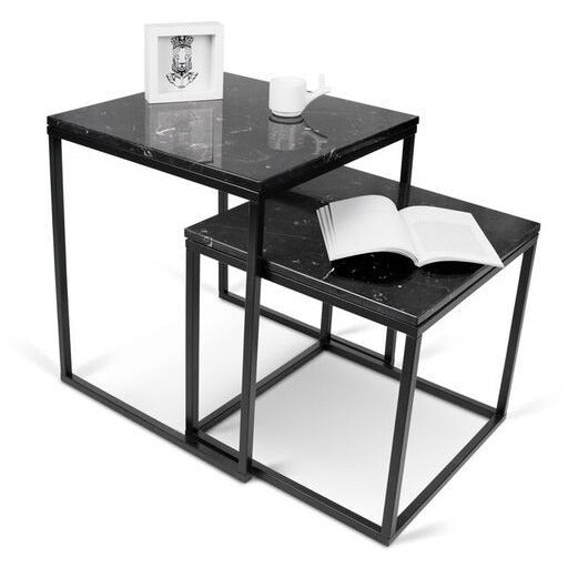PRAIRIE NESTING TABLES WITH MARBLE TOPS - living-essentials