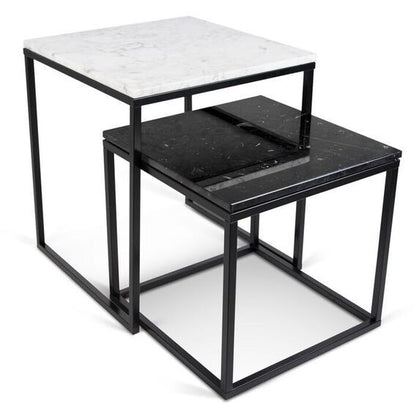 PRAIRIE NESTING TABLES WITH MARBLE TOPS - living-essentials