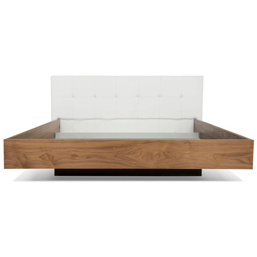 FLOAT BED - QUEEN SIZE W/ UPHOLSTERED HEADBOARD + MATTRESS SUPPORT - living-essentials