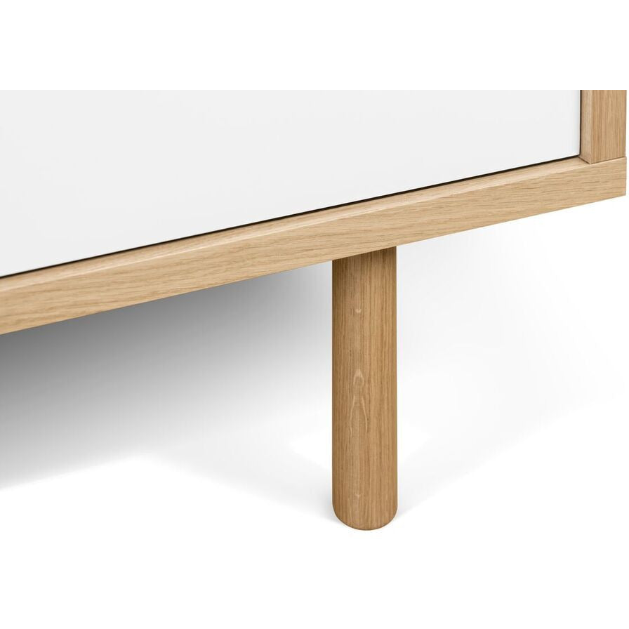 DANN TV TABLE W/ WOOD LEGS - living-essentials