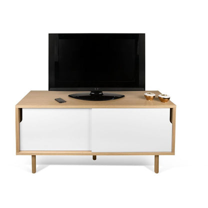 DANN TV TABLE W/ WOOD LEGS - living-essentials