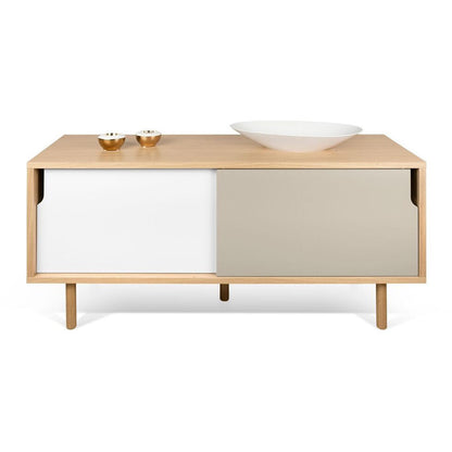 DANN TV TABLE W/ WOOD LEGS - living-essentials