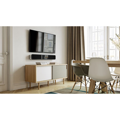 DANN TV TABLE W/ WOOD LEGS - living-essentials