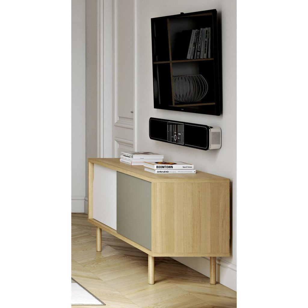 DANN TV TABLE W/ WOOD LEGS - living-essentials