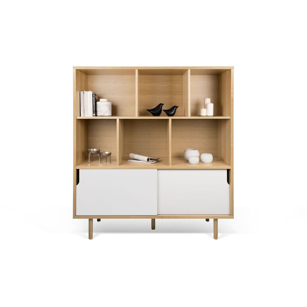 DANN CUPBOARD W/ WOOD LEGS - living-essentials